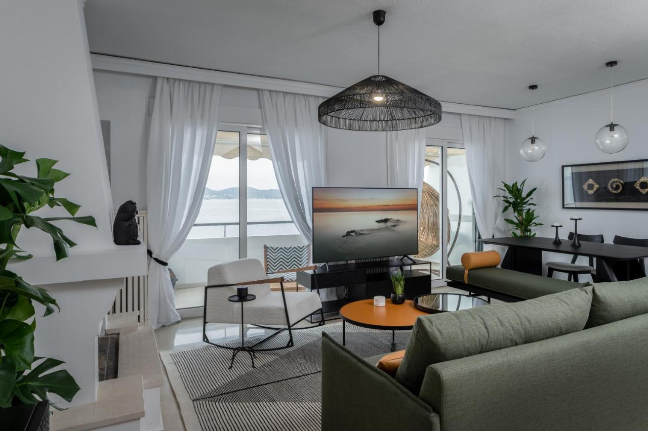 Blue Chill Paradise Seaview Suite W/ Kingbed Pireu Exterior foto